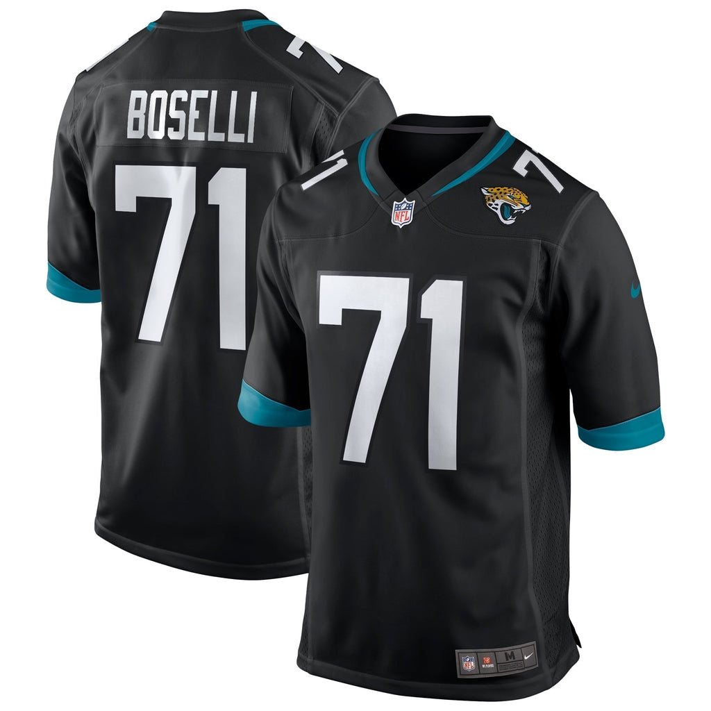 Tony Boselli Jacksonville Jaguars  Game Retired   Jersey - Black