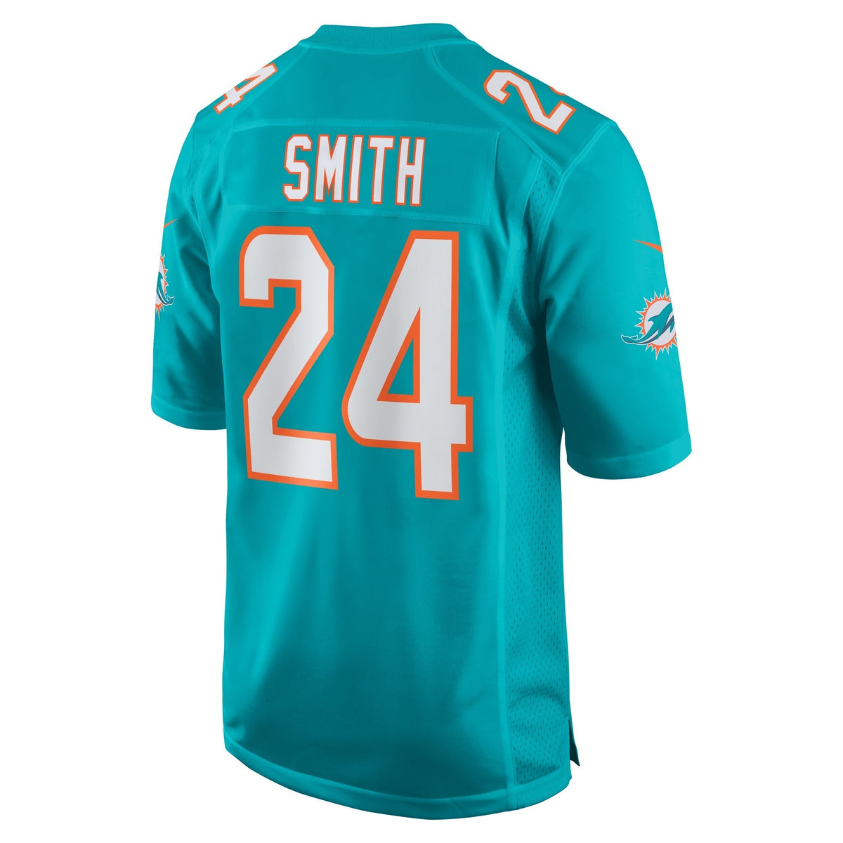 Miami Dolphins Cam Smith Aqua Game Jersey
