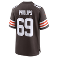 Cleveland Browns Tyre Phillips Brown Team Game Jersey