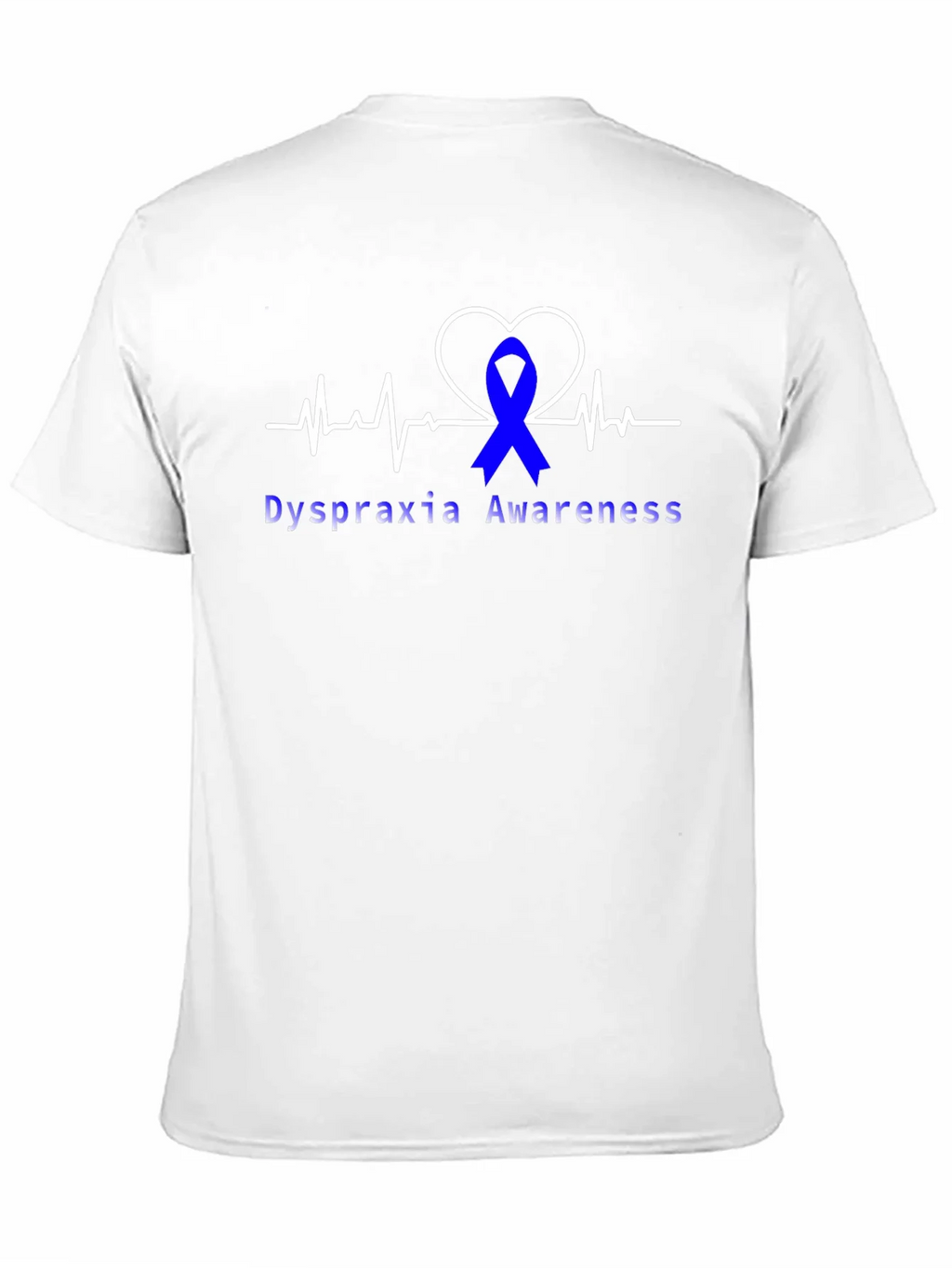 Dyspraxia Awareness Heartbeat T-Shirt