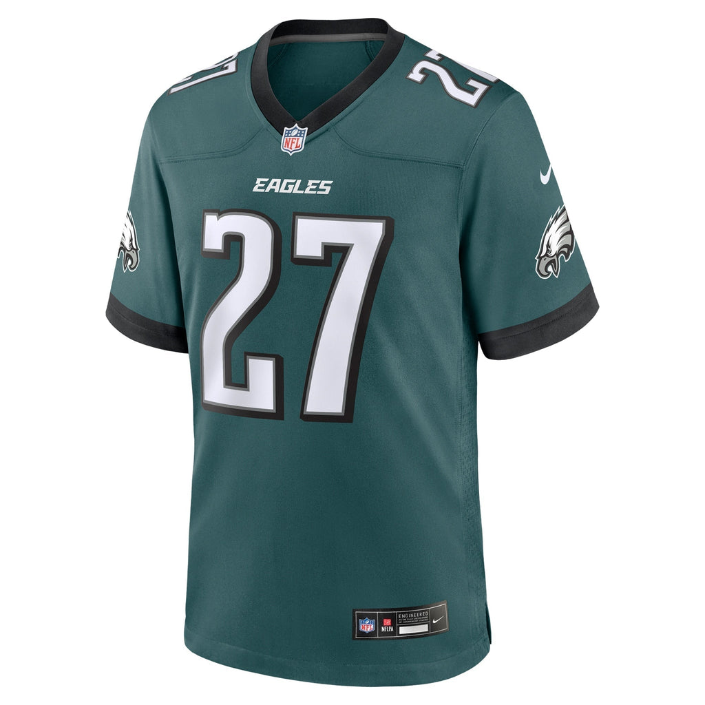Quinyon Mitchell Philadelphia Eagles  Team Game Jersey - Midnight Green
