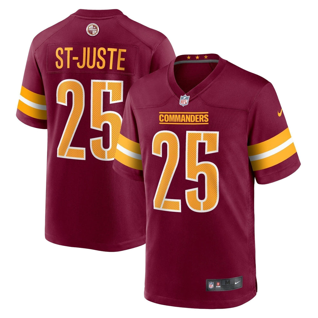 Benjamin St-Juste Washington Commanders    Game Jersey - Burgundy