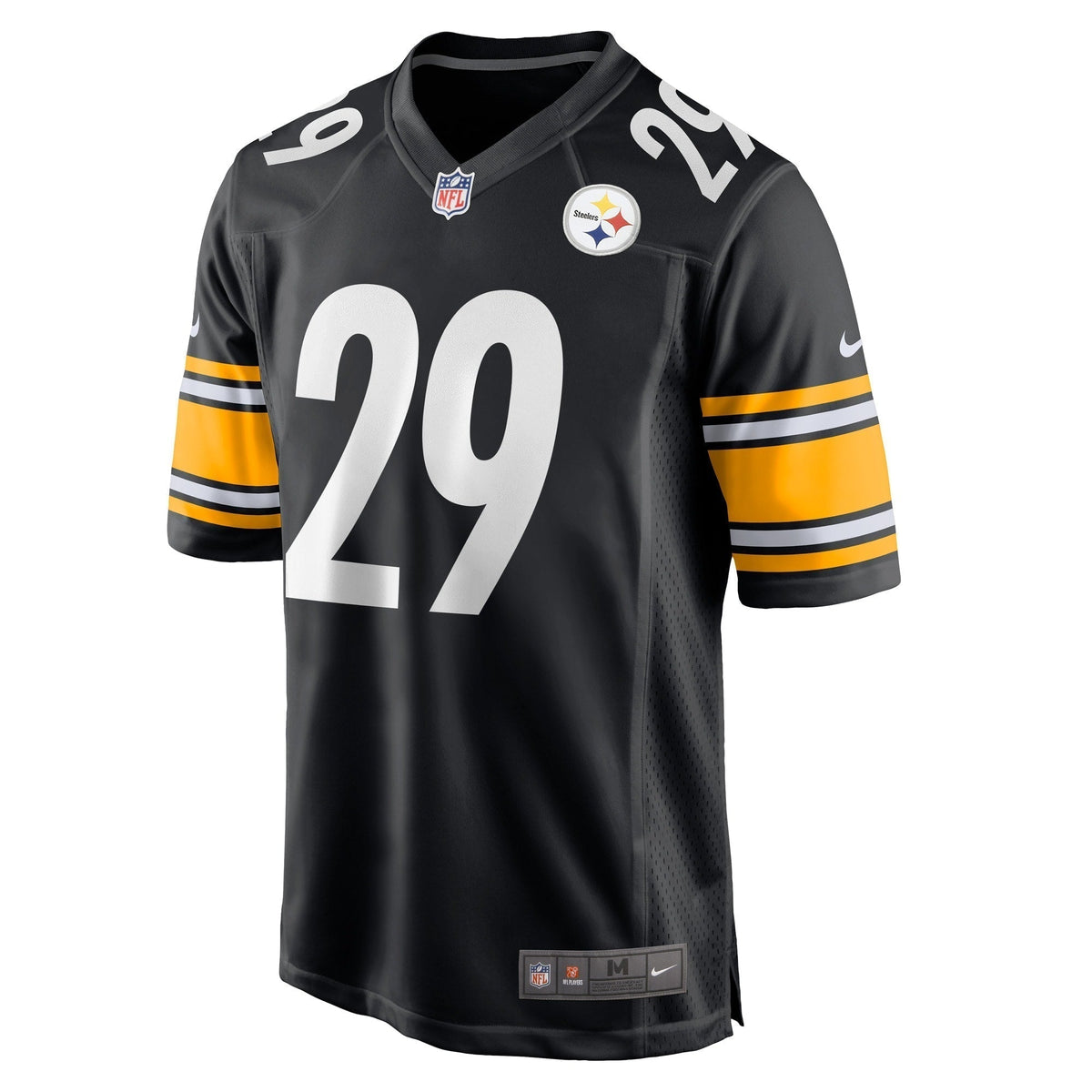 Levi Wallace Pittsburgh Steelers  Game   Jersey - Black