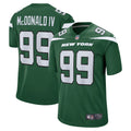 Will McDonald IV New York Jets   Game Jersey - Gotham Green