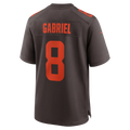 C.Browns #8 Dillon Gabriel Brown Alpha Dawg Game Jersey