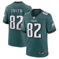 Ainias Smith Philadelphia Eagles  Team Game Jersey - Midnight Green