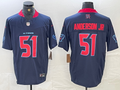 Men's Houston Texans Will Anderson Jr. Navy 2nd Alternate Game Jersey
