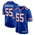 David Ugwoegbu Buffalo Bills  Game Jersey -  Royal