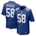 Bobby Okereke New York Giants  Game   Jersey - Royal