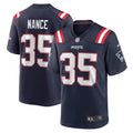 Jim Nance New England Patriots  Retired   Jersey - Navy