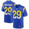 Eric Dickerson Los Angeles Rams  Game Retired   Jersey - Royal