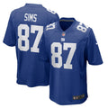 Cam Sims New York Giants   Game Jersey -  Royal