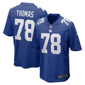 Andrew Thomas New York Giants    Game Jersey - Royal