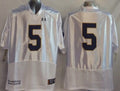 Men's Notre Dame Fighting Irish Manti Te'o White Player Game Jersey