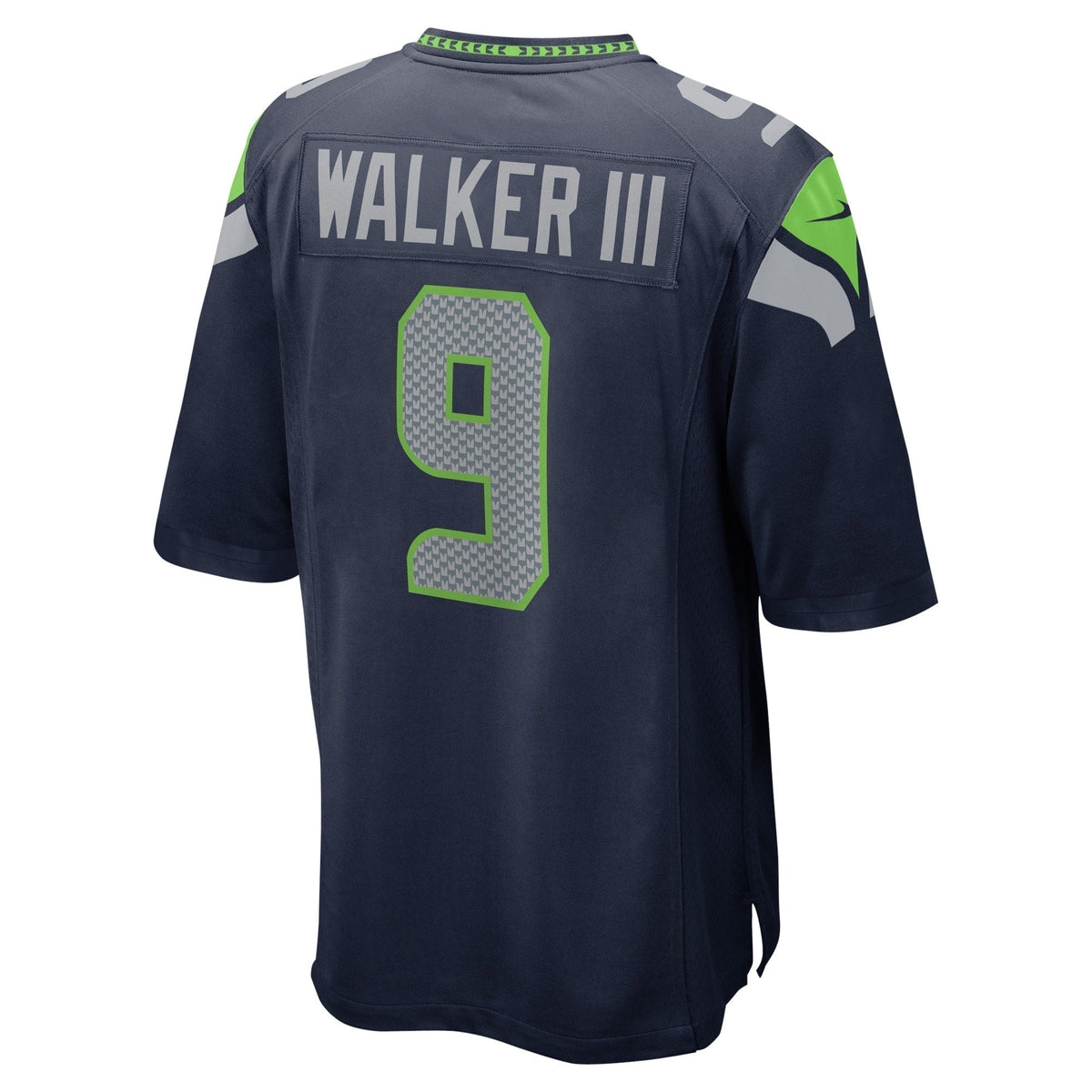 Kenneth Walker III Seattle Seahawks    Game Jersey - Navy