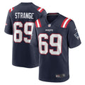 Cole Strange New England Patriots    Game Jersey - Navy
