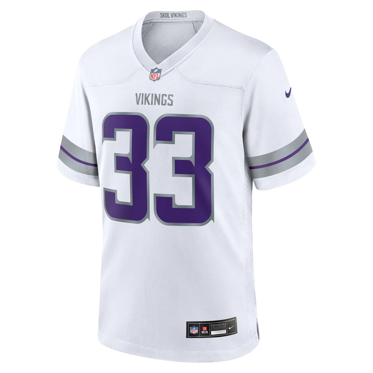 Aaron Jones Minnesota Vikings  Alternate Game   Jersey - White