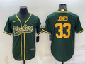 Men's Green Bay Packers Aaron Jones Green Player Jersey Joint Edition