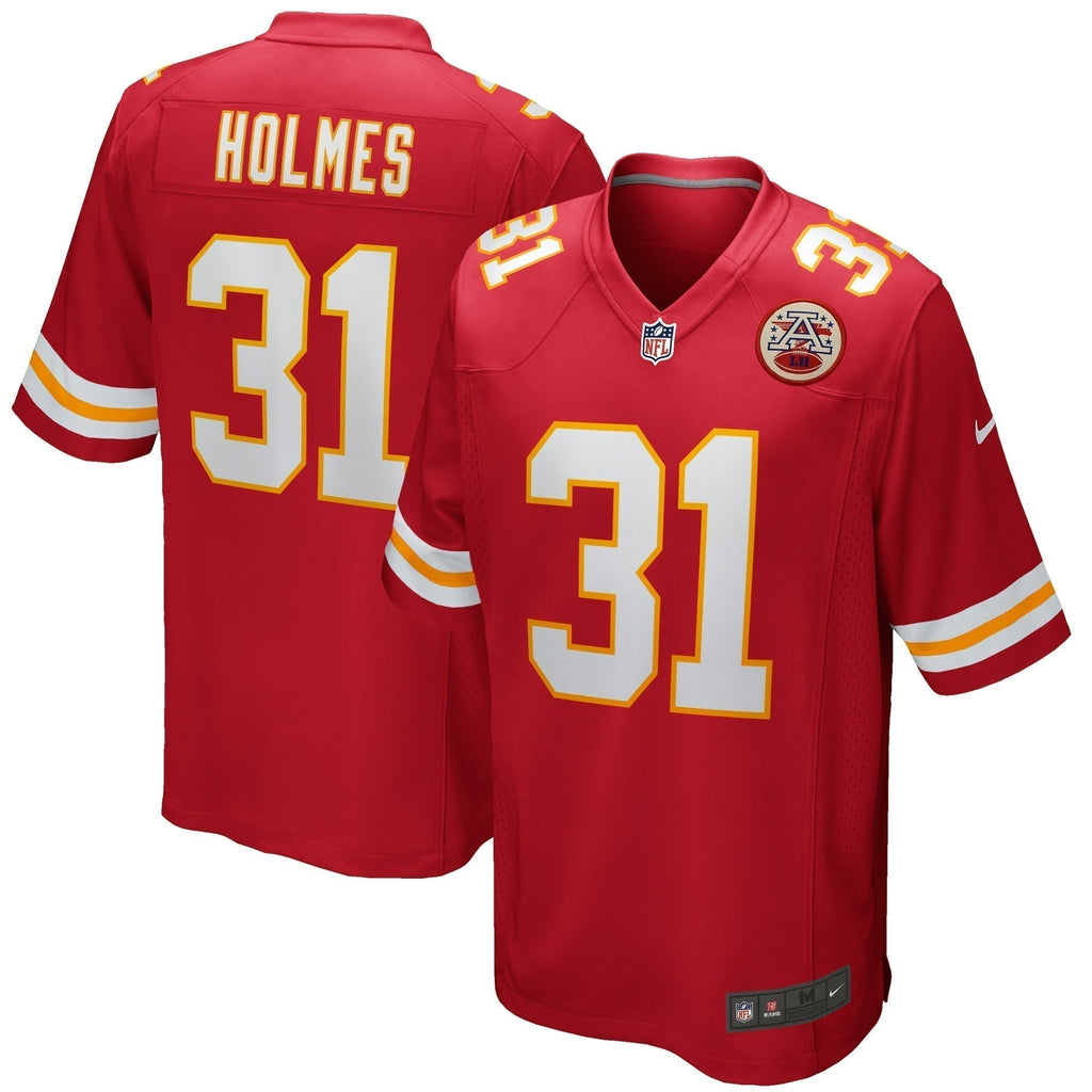 Priest Holmes Kansas City Chiefs  Game Retired   Jersey - Red