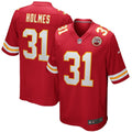 Priest Holmes Kansas City Chiefs  Game Retired   Jersey - Red