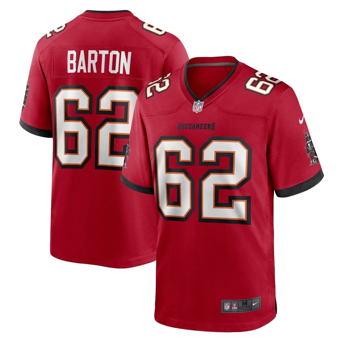 Graham Barton Tampa Bay Buccaneers     Game Jersey - Red