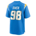 Los Angeles Chargers Odafe Oweh Powder Blue Team Game Jersey