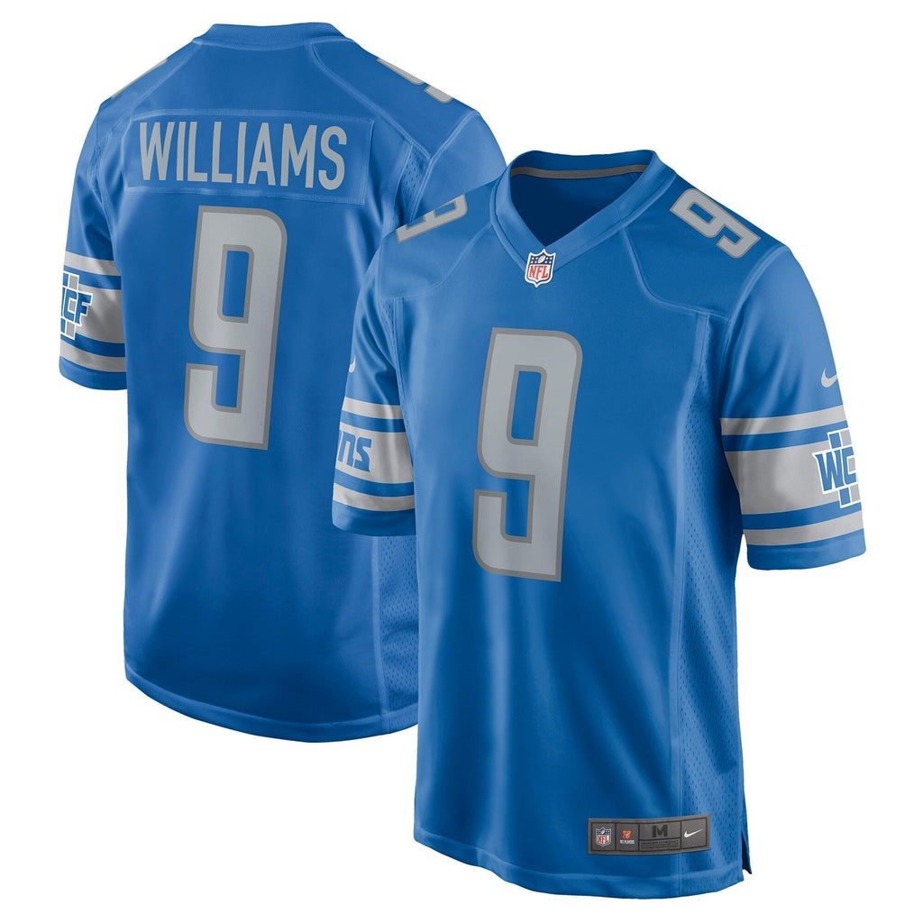Jameson Williams Detroit Lions    Game Jersey - Blue
