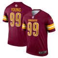 Chase Young Washington Commanders  Legend Jersey - Burgundy