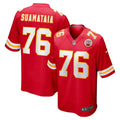 Kingsley Suamataia Kansas City Chiefs   Game Jersey -  Red
