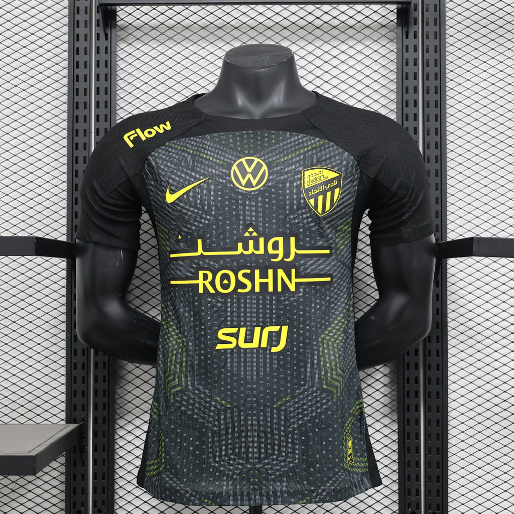 2026 Jeddah Second Away Black Advertisement Version Player Jersey