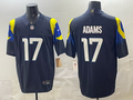 Men's Los Angeles Rams Davante Adams Midnight Blue 2025 Rivalries Collection Limited Jersey