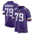 Tyrese Robinson Minnesota Vikings  Team Game Jersey -  Purple