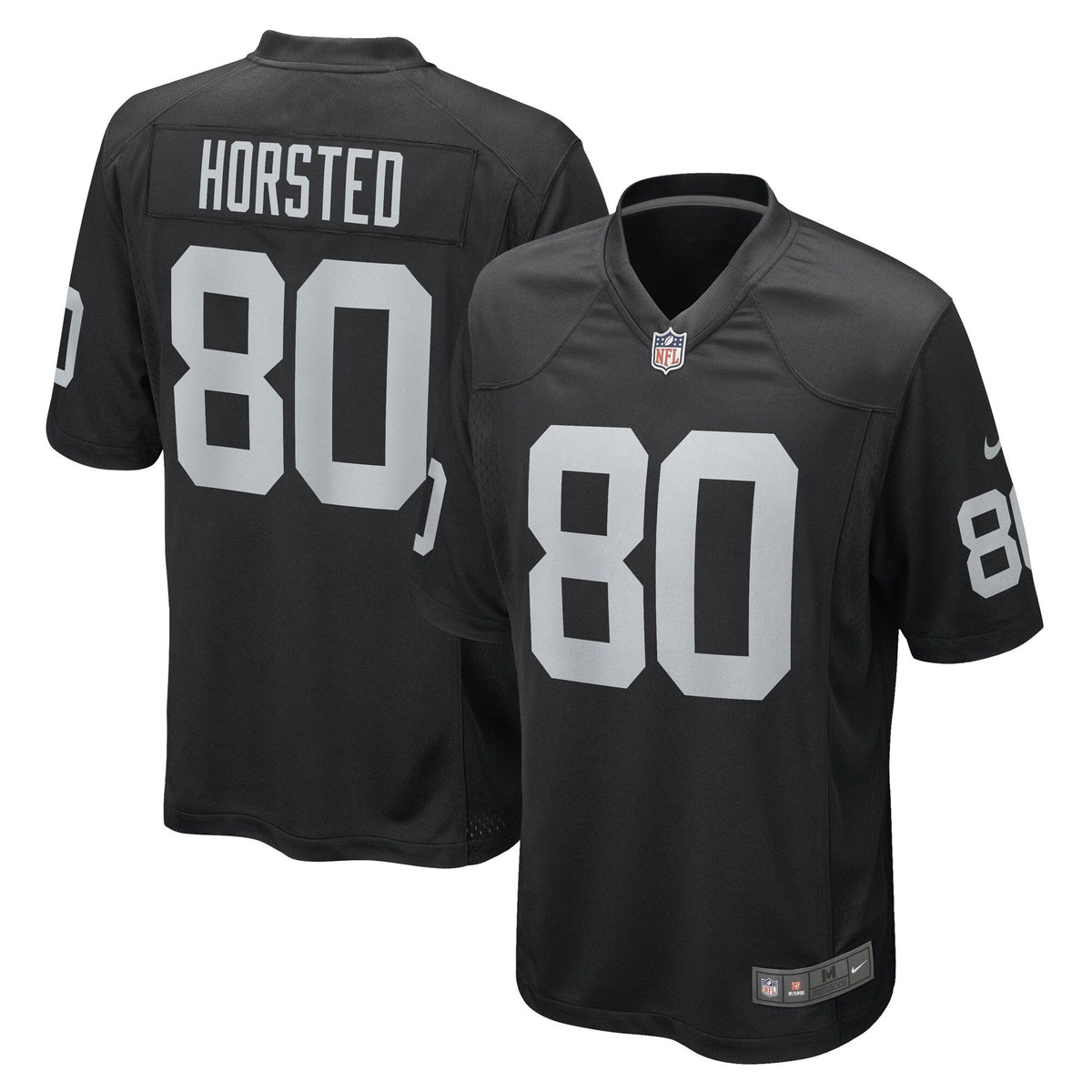 Jesper Horsted Las Vegas Raiders  Game   Jersey - Black