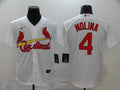 Men's St. Louis Cardinals Yadier Molina  Jersey White
