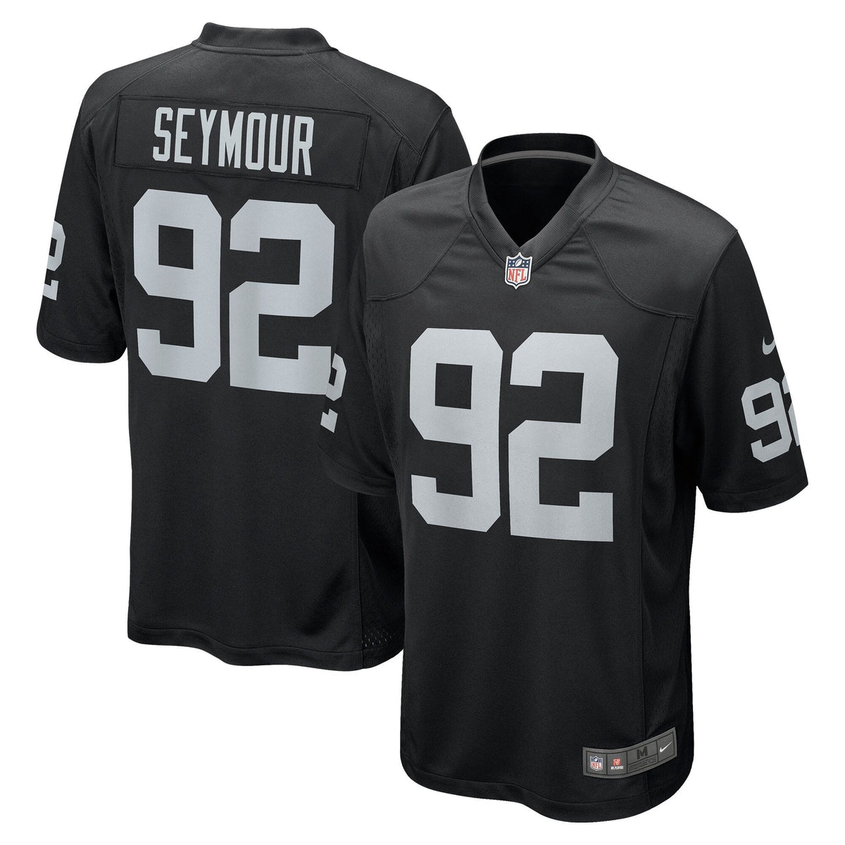 Richard Seymour Las Vegas Raiders  Retired   Game Jersey - Black