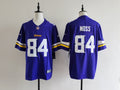 Men's Minnesota Vikings Randy Moss  Jersey -  Purple#84