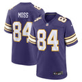 Randy Moss Minnesota Vikings  Classic Retired   Game Jersey - Purple
