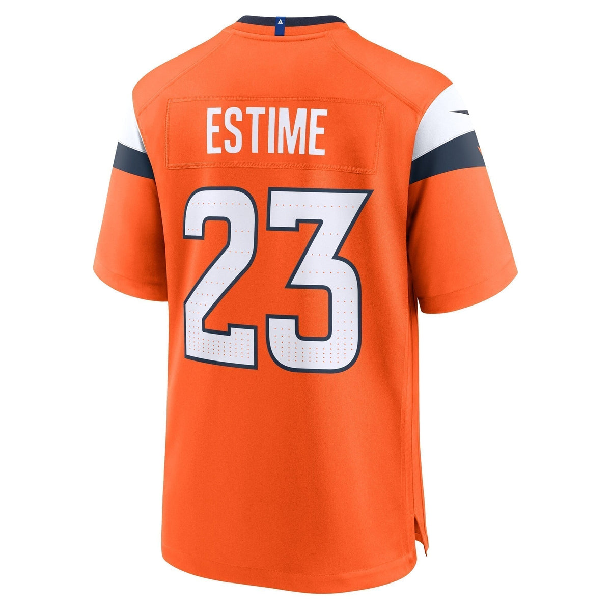 Audric Estime Denver Broncos  Team Game Jersey -  Orange