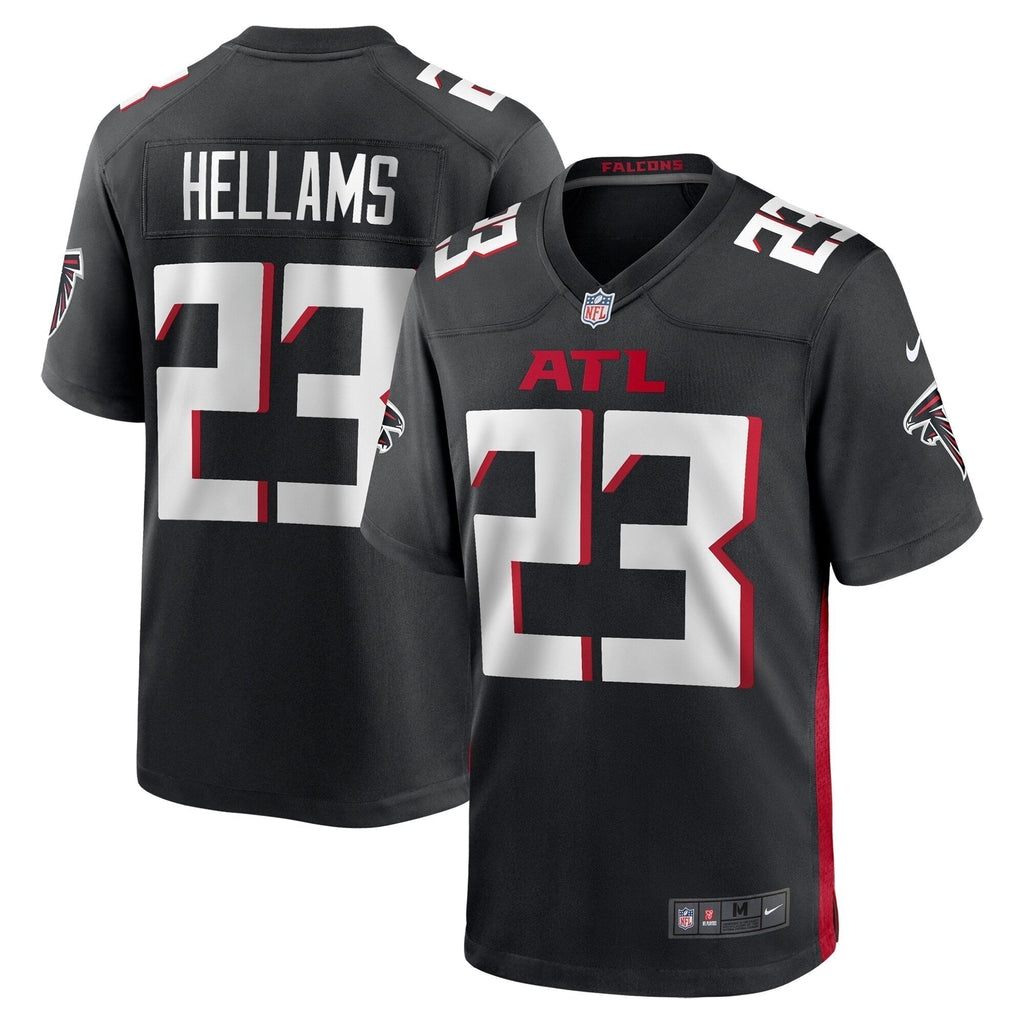 DeMarcco Hellams Atlanta Falcons  Team Game Jersey -  Black