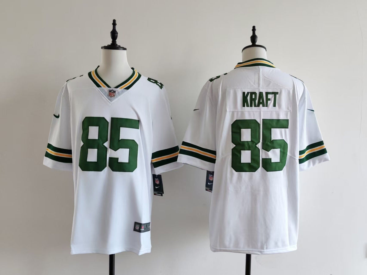 Men's Green Bay Packers Tucker Kraft  Jersey -  White