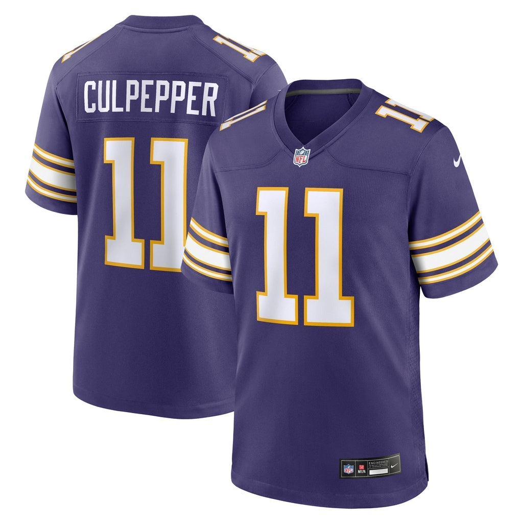 Daunte Culpepper Minnesota Vikings  Classic Retired   Game Jersey - Purple