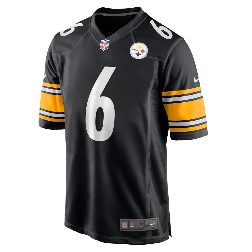 Pressley Harvin III Pittsburgh Steelers  Game Jersey - Black