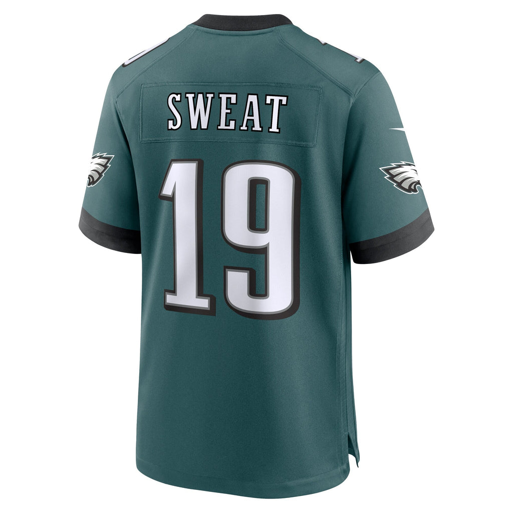 Josh Sweat Philadelphia Eagles  Team Game Jersey - Midnight Green