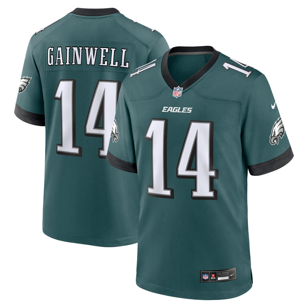 Kenneth Gainwell Philadelphia Eagles  Team Game Jersey - Midnight Green