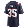 New England Patriots Jim Nance Navy Retired Player Jersey