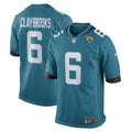Chris Claybrooks Jacksonville Jaguars  Game   Jersey - Teal