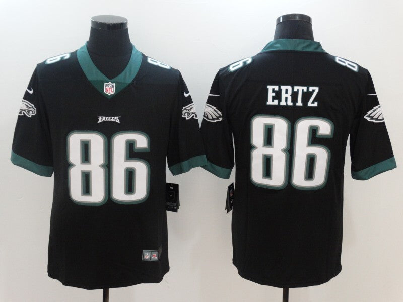Men's Philadelphia Eagles Zach Ertz  Jersey-Black