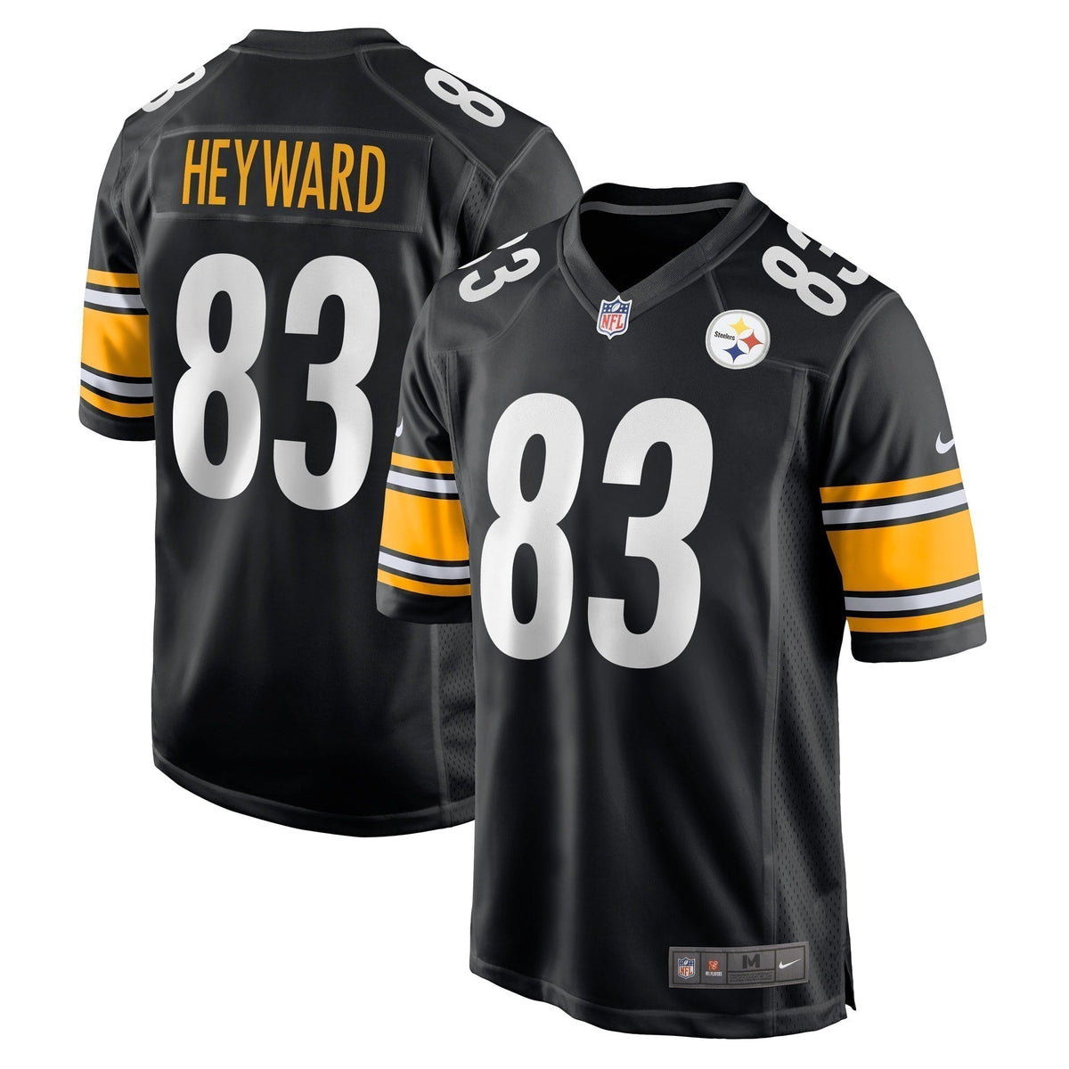 Connor Heyward Pittsburgh Steelers  Game   Jersey - Black