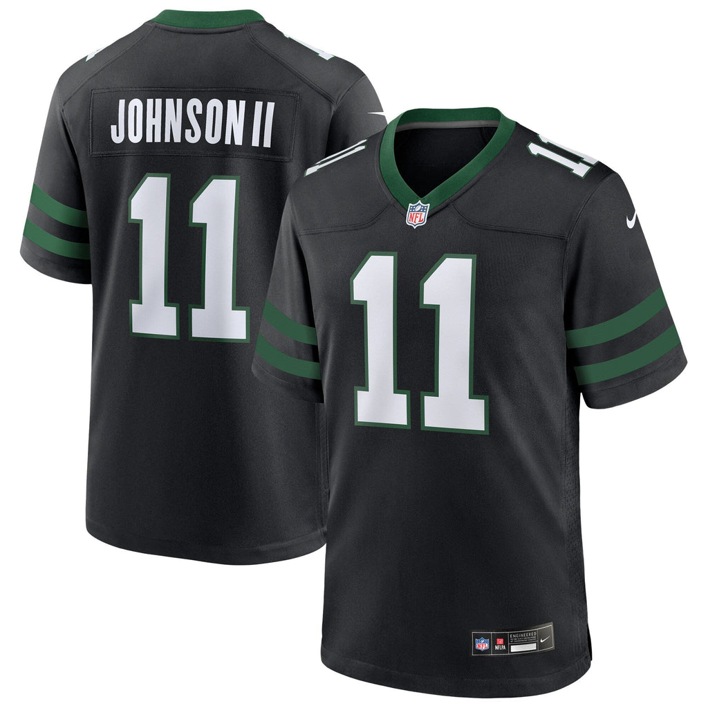 Jermaine Johnson II New York Jets  Alternate Game Jersey - Legacy Black