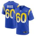 Logan Bruss Los Angeles Rams  Game   Jersey - Royal